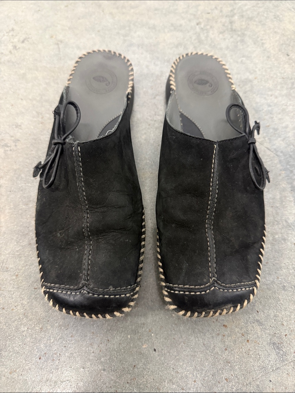 Nurture by Lamaze Black Suede Slip-On Loafers